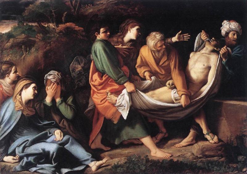 BADALOCCHIO, Sisto The Entombment of Christ hhh oil painting image